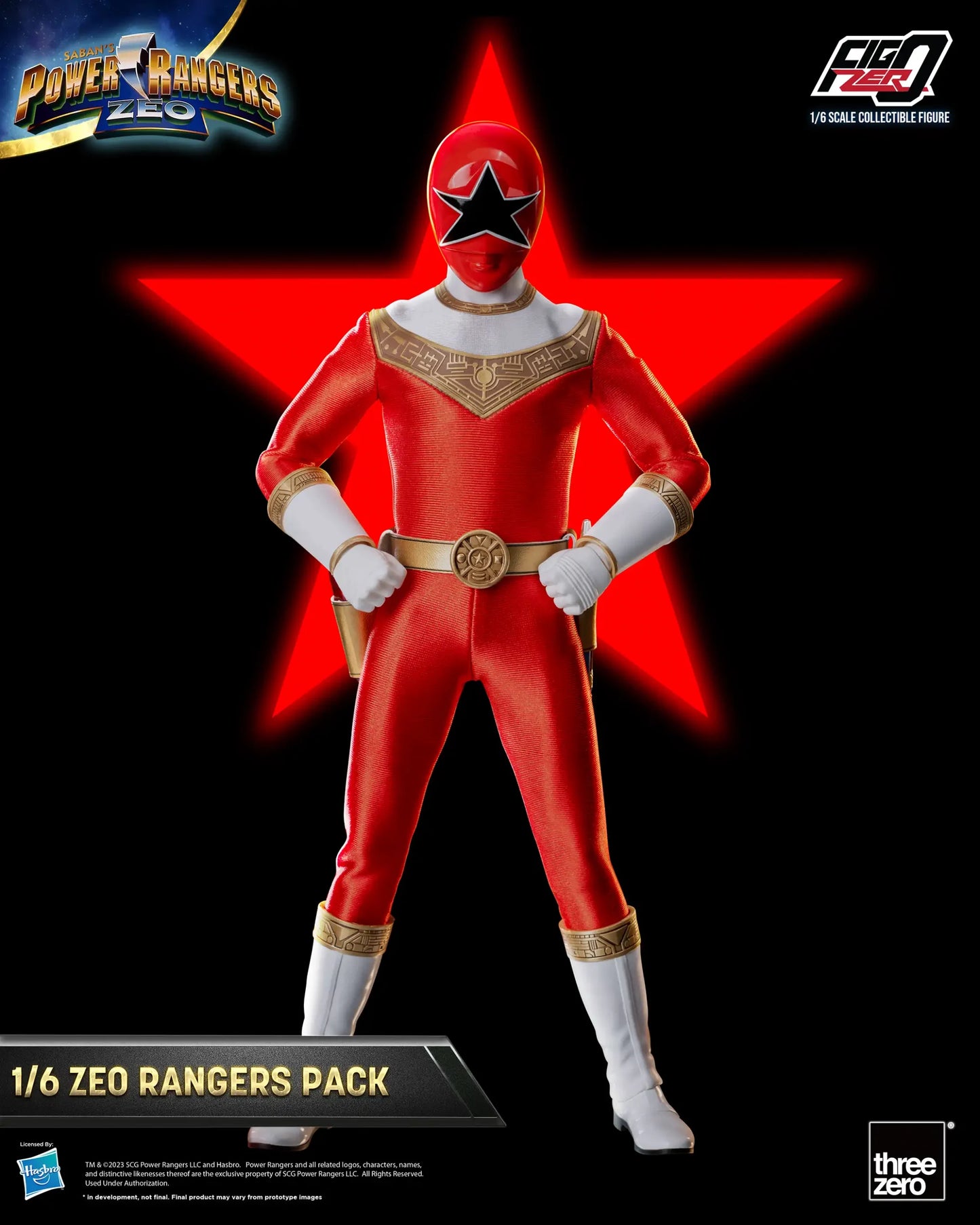 Power Rangers Zeo FigZero 1/6 Zeo Power Rangers Pack