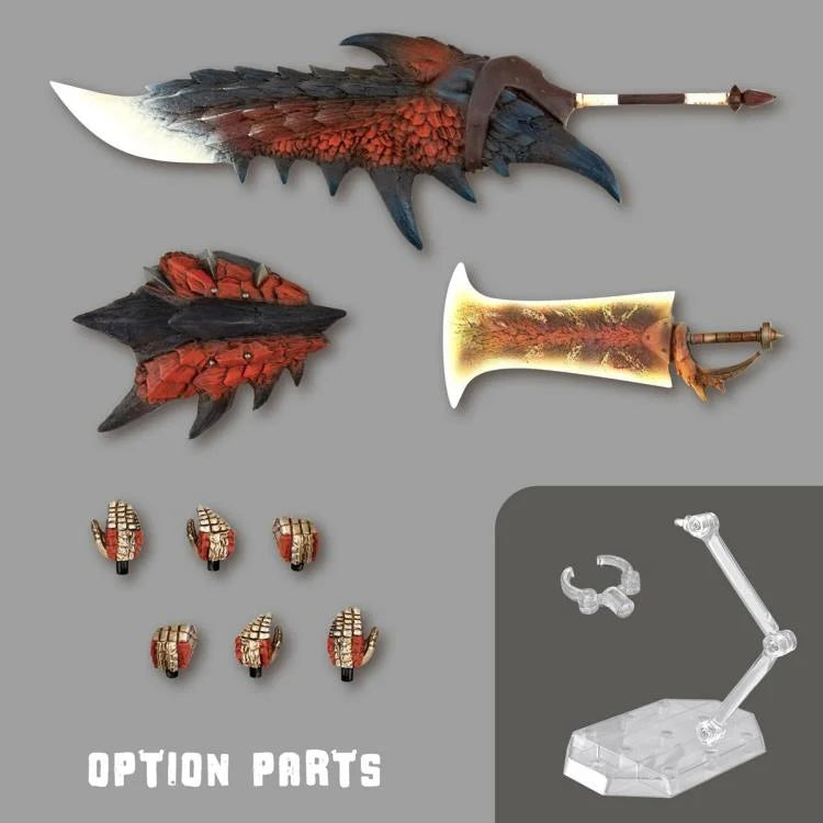 CT Monster Hunter Amazing Yamaguchi Revoltech Hunter (Rathalos Armor Set) Action Figure