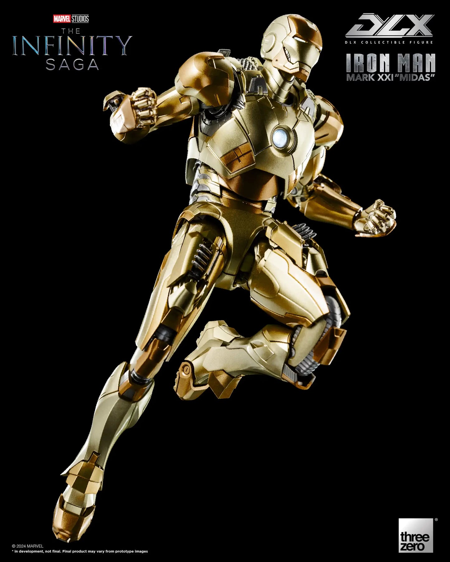 Marvel Studios: The Infinity Saga DLX Iron Man Mark 21 “Midas”