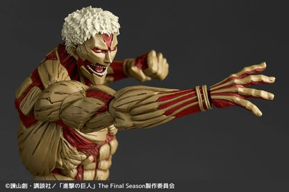 CT Attack on Titan Amazing Yamaguchi Revoltech NR069 Armored Titan (Reiner Braun) Action Figure