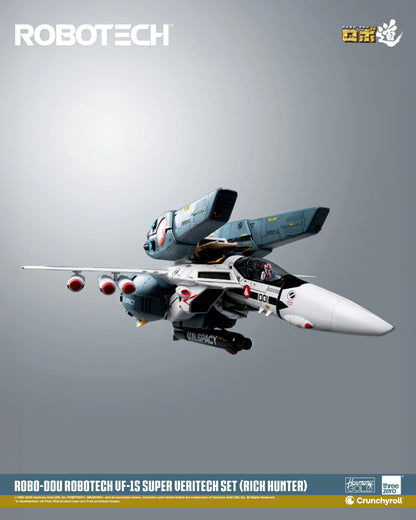 ROBOTECH ROBO-DOU ROBOTECH VF‐1S Super Veritech Set (RICK HUNTER)