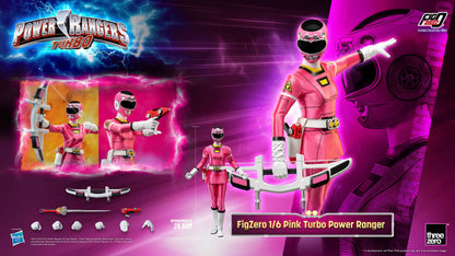 Power Rangers Turbo FigZero 1/6 Pink Turbo Power Ranger