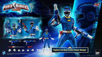 Power Rangers Turbo FigZero 1/6 Blue Turbo Power Ranger