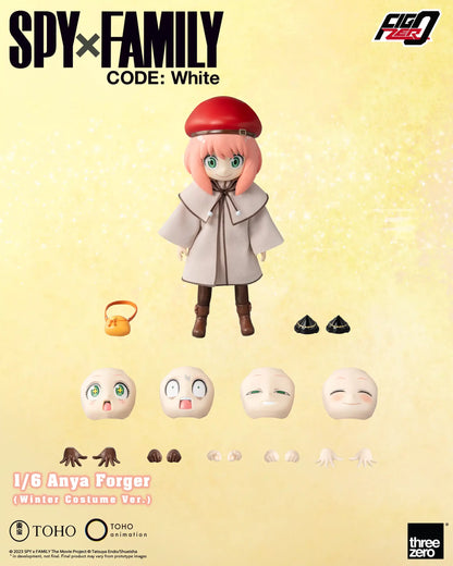 SPY×FAMILY CODE: White FigZero 1/6 Anya Forger (Winter Costume Ver.)