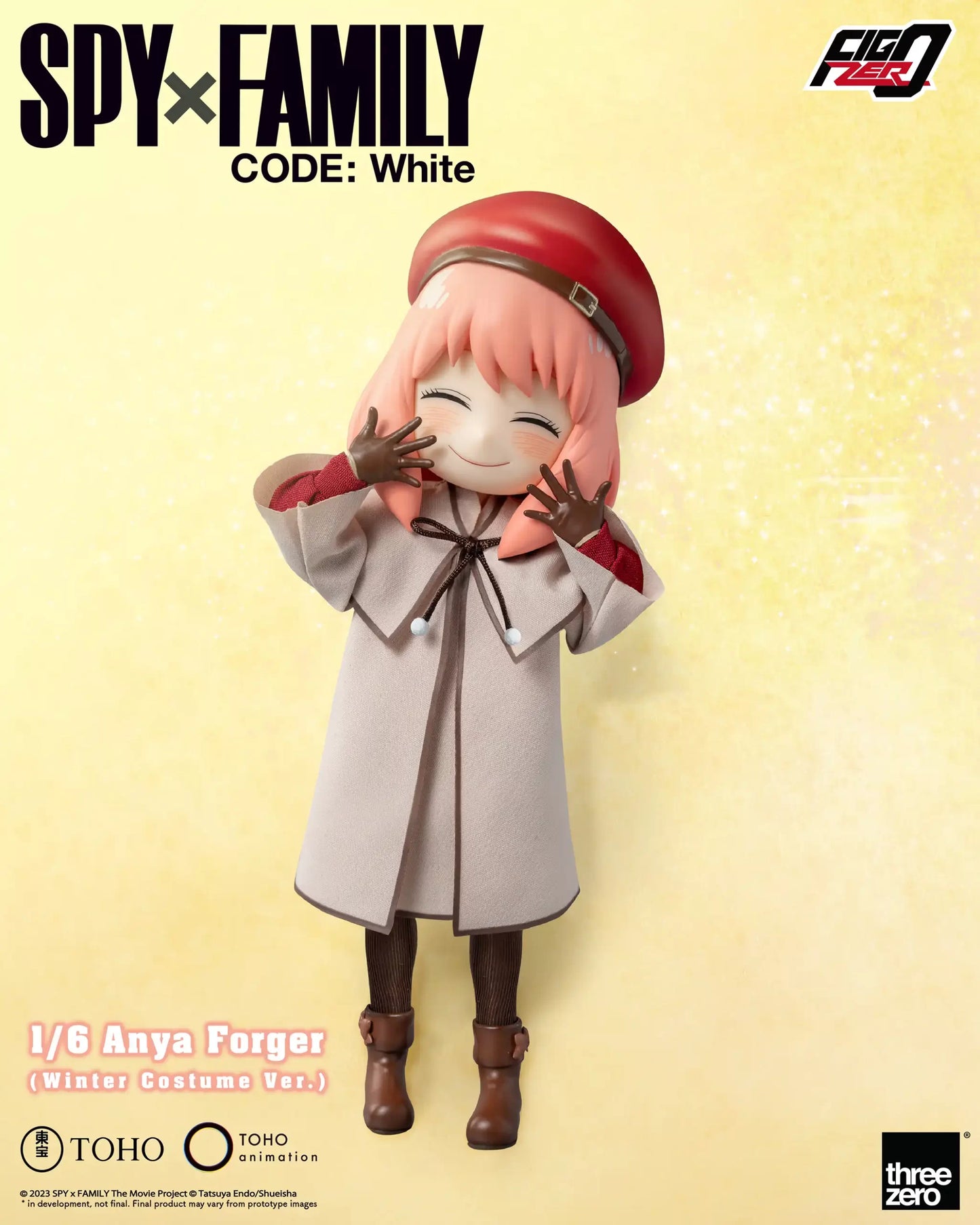 SPY×FAMILY CODE: White FigZero 1/6 Anya Forger (Winter Costume Ver.)