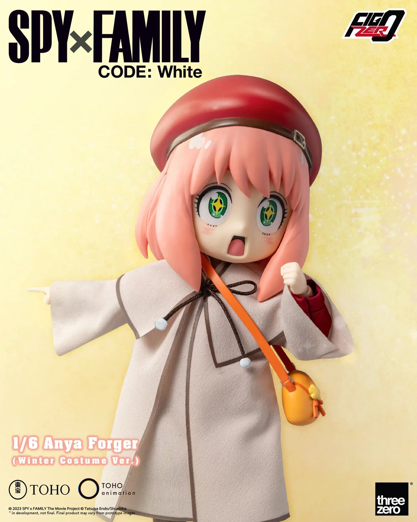 SPY×FAMILY CODE: White FigZero 1/6 Anya Forger (Winter Costume Ver.)