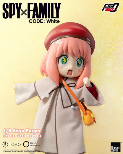 SPY×FAMILY CODE: White FigZero 1/6 Anya Forger (Winter Costume Ver.)