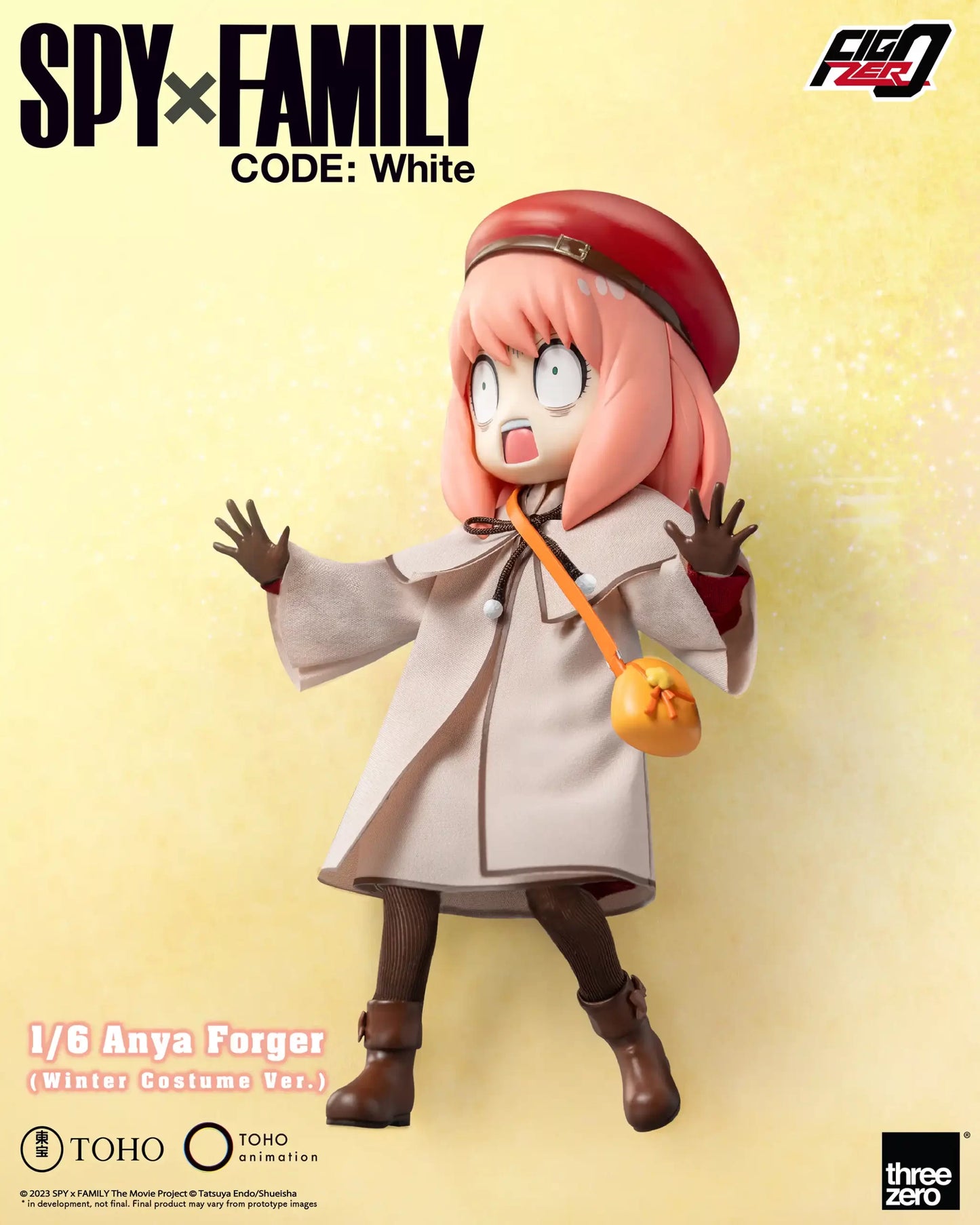 SPY×FAMILY CODE: White FigZero 1/6 Anya Forger (Winter Costume Ver.)