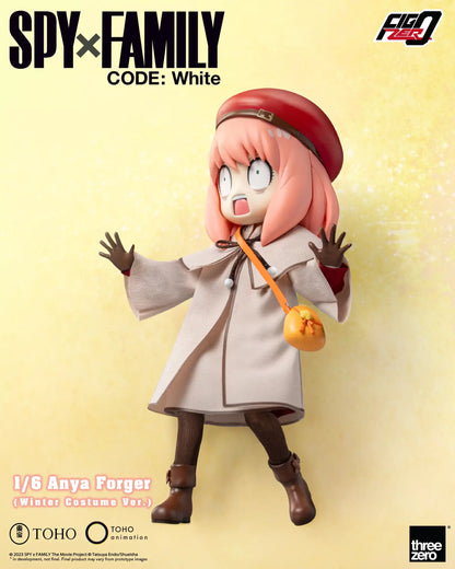 SPY×FAMILY CODE: White FigZero 1/6 Anya Forger (Winter Costume Ver.)