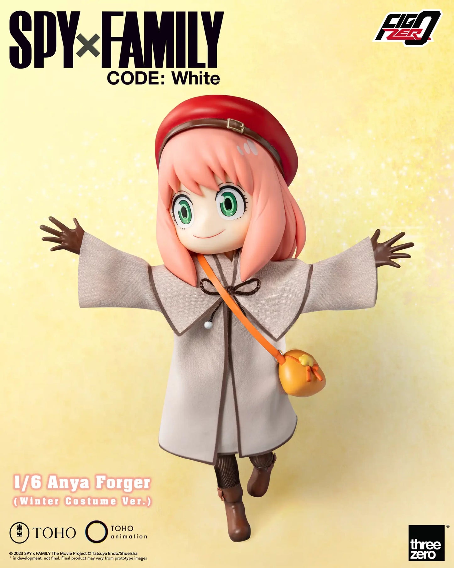 SPY×FAMILY CODE: White FigZero 1/6 Anya Forger (Winter Costume Ver.)