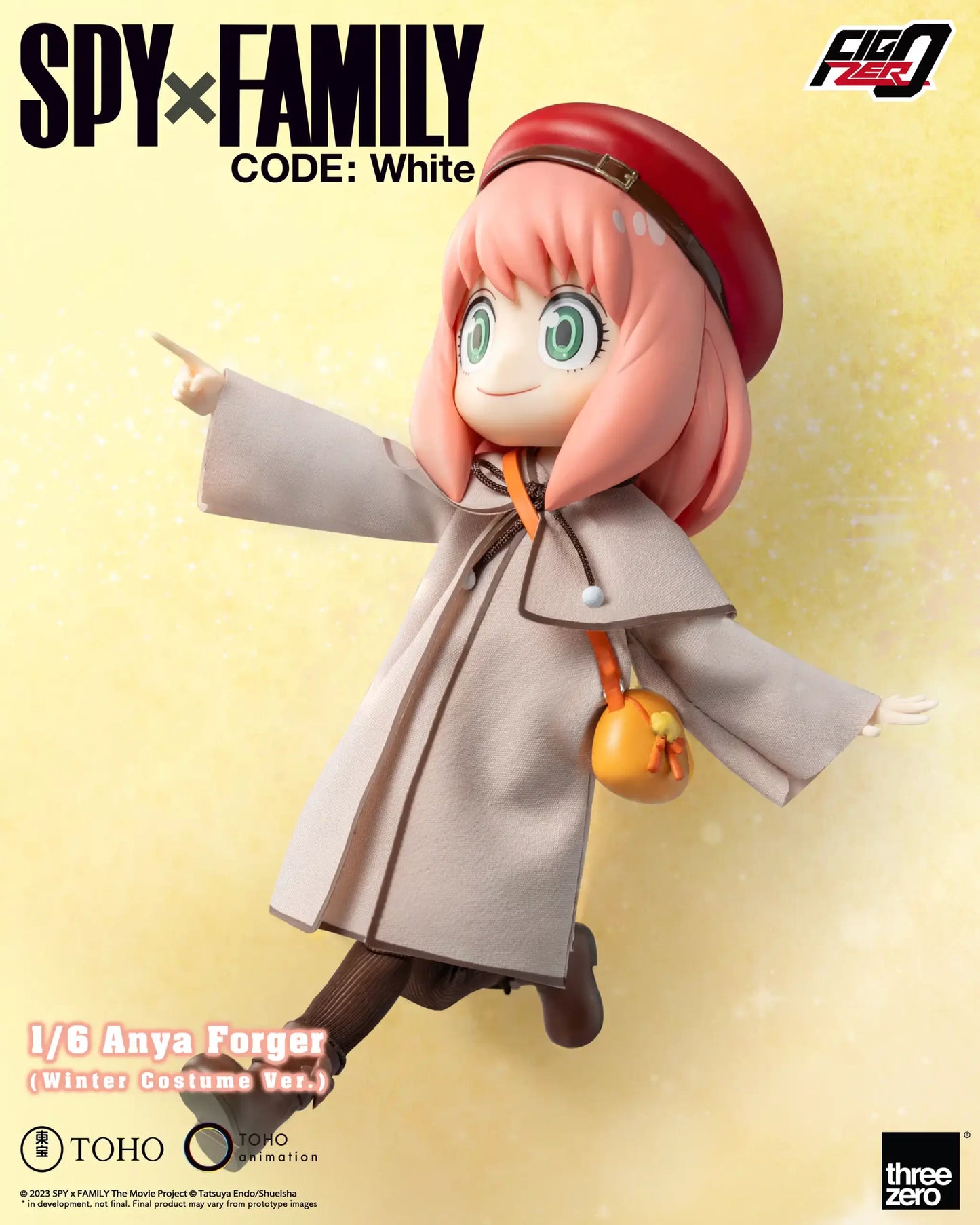 SPY×FAMILY CODE: White FigZero 1/6 Anya Forger (Winter Costume Ver.)