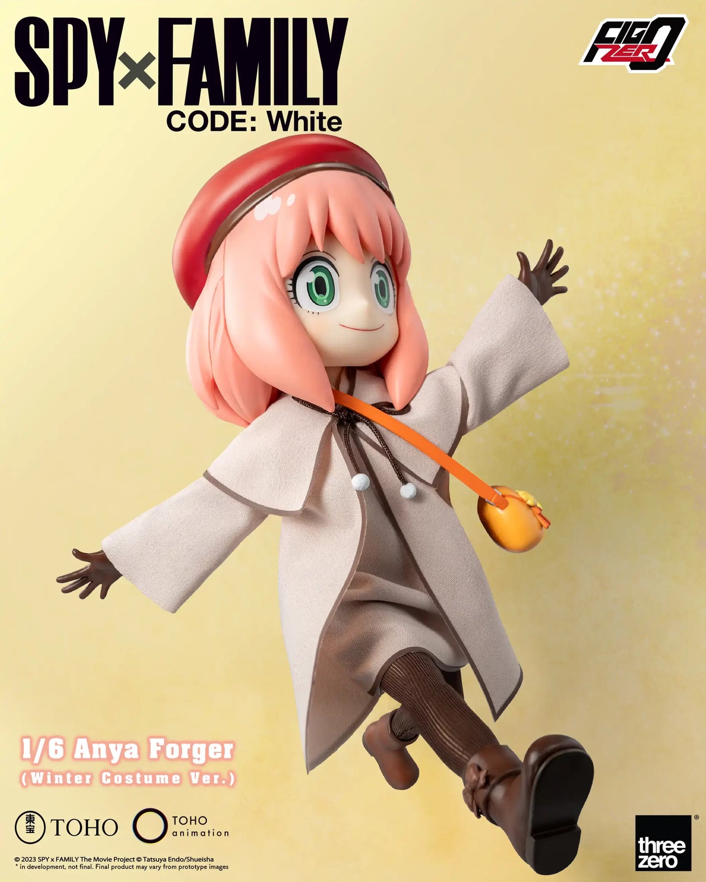 SPY×FAMILY CODE: White FigZero 1/6 Anya Forger (Winter Costume Ver.)