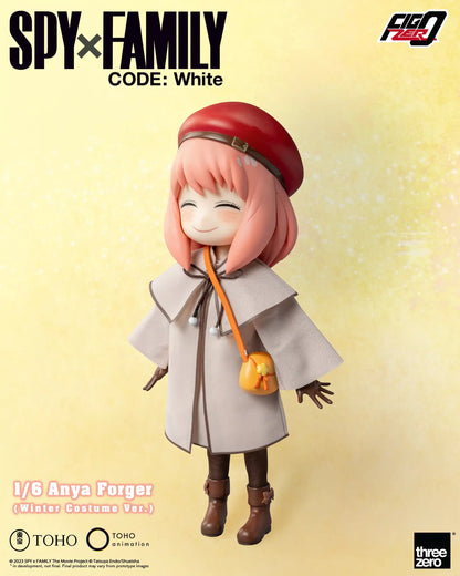 SPY×FAMILY CODE: White FigZero 1/6 Anya Forger (Winter Costume Ver.)
