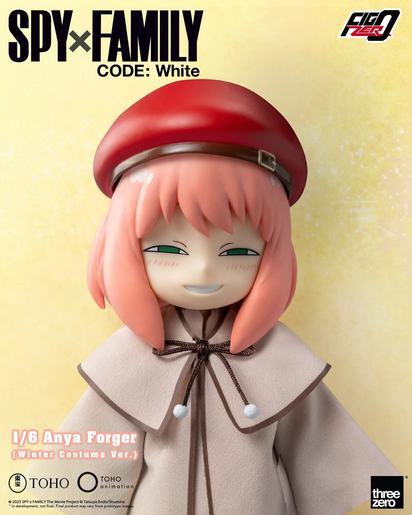 SPY×FAMILY CODE: White FigZero 1/6 Anya Forger (Winter Costume Ver.)