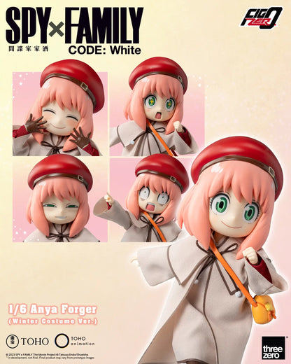 SPY×FAMILY CODE: White FigZero 1/6 Anya Forger (Winter Costume Ver.)