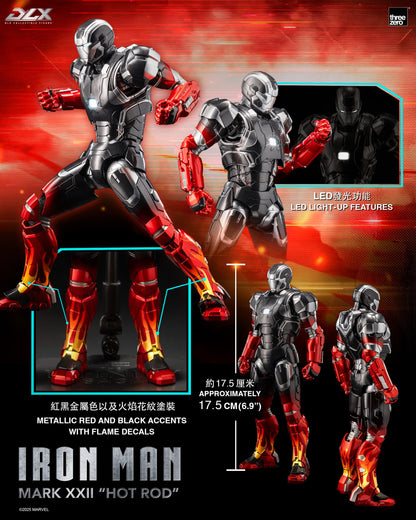 Marvel Studios: The Infinity Saga DLX Iron Man Mark 22 “Hot Rod”