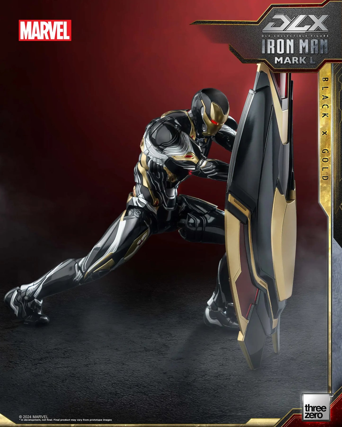 Marvel DLX Iron Man Mark 50 (Black X Gold)