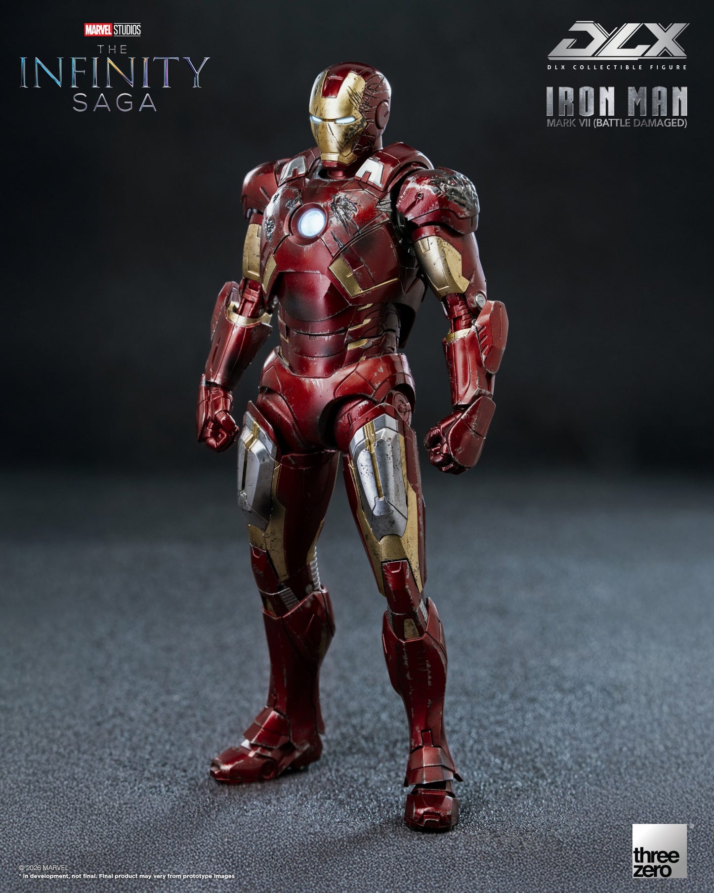 Marvel Studios: The Infinity Saga DLX Iron Man Mark 7 (Battle Damaged)