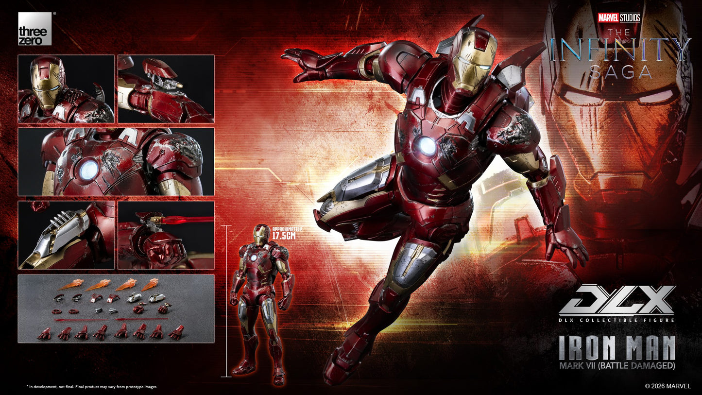 Marvel Studios: The Infinity Saga DLX Iron Man Mark 7 (Battle Damaged)