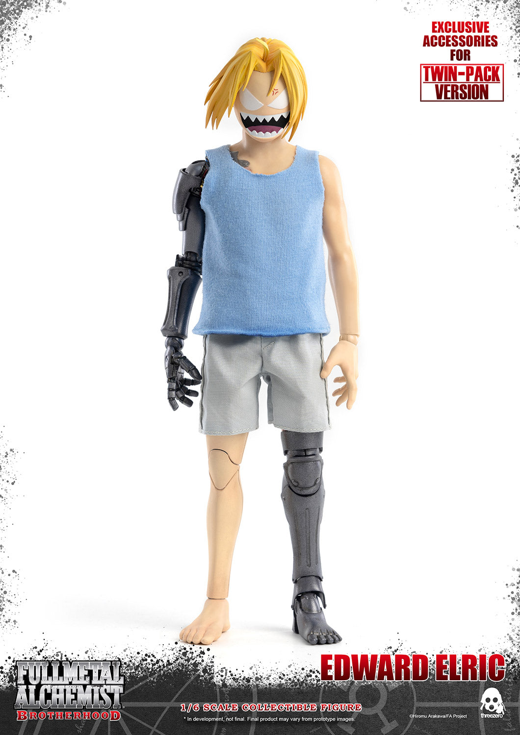 Fullmetal Alchemist: Brotherhood FigZero 1/6 Edward Elric + Alphonse Elric Twin-Pack