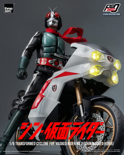 SHIN MASKED RIDER FigZero 1/6 Transformed Cyclone for Masked Rider No.2 (SHIN MASKED RIDER)