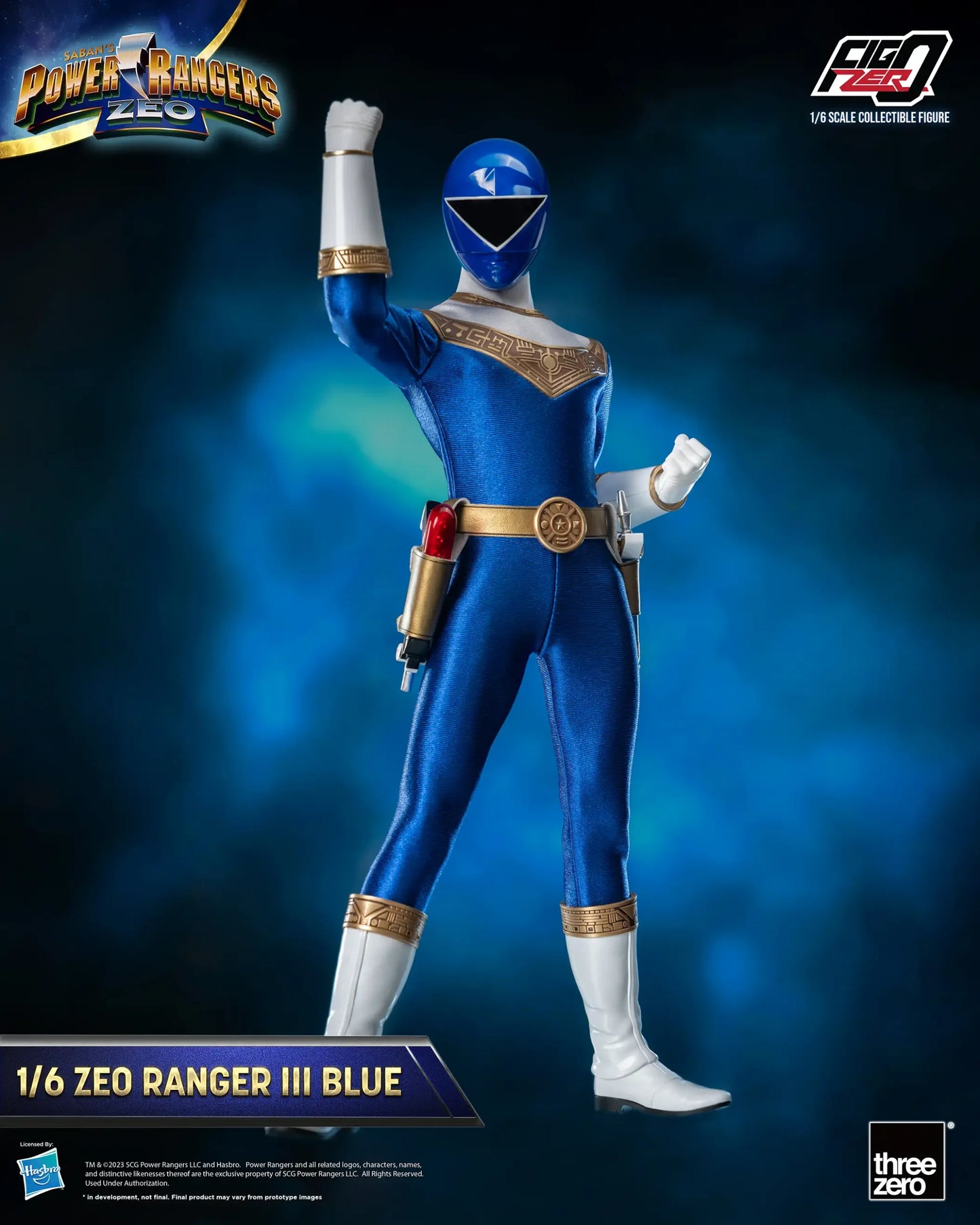 Power Rangers Zeo FigZero 1/6 Zeo Power Ranger III Blue