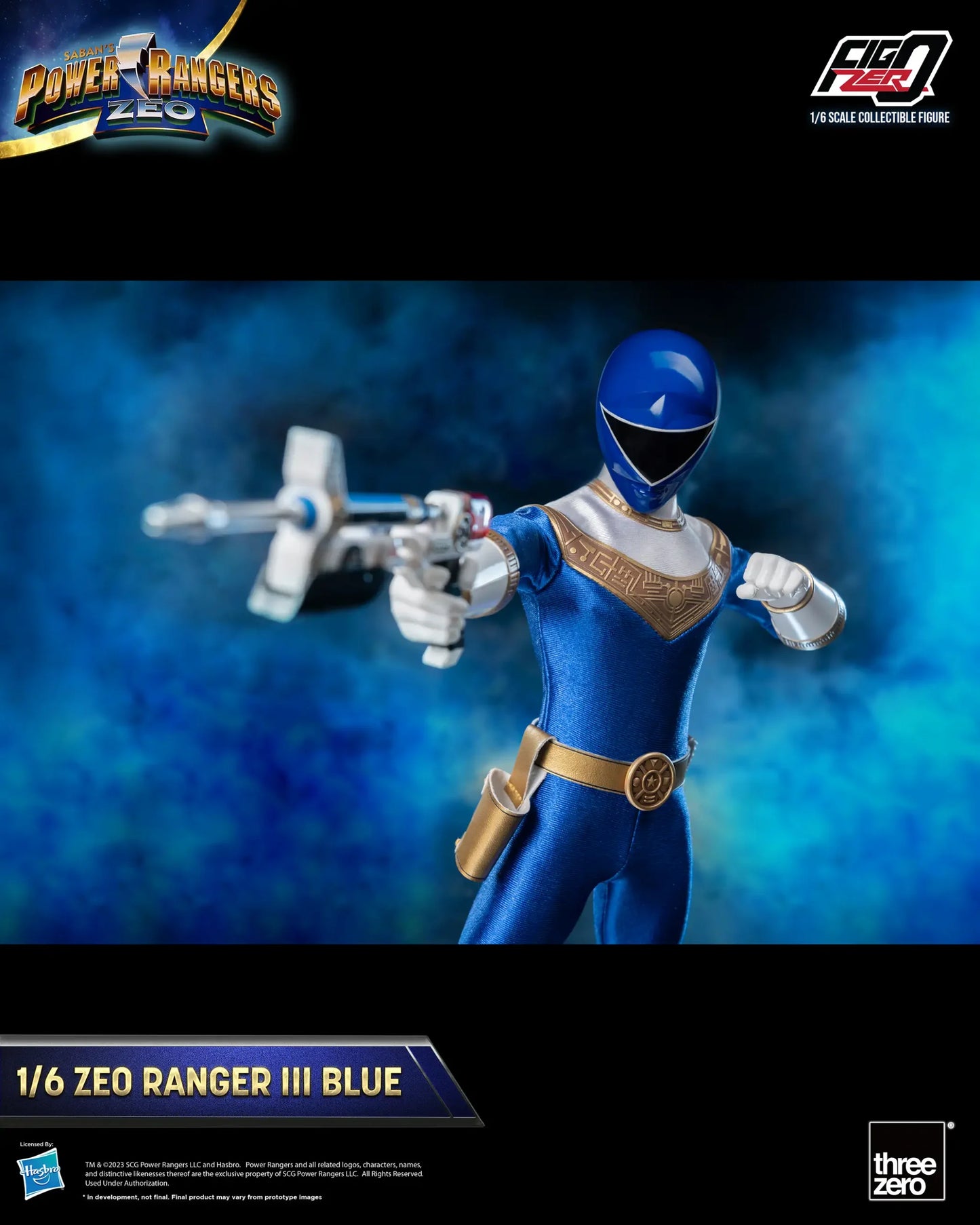 Power Rangers Zeo FigZero 1/6 Zeo Power Ranger III Blue