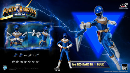 Power Rangers Zeo FigZero 1/6 Zeo Power Ranger III Blue