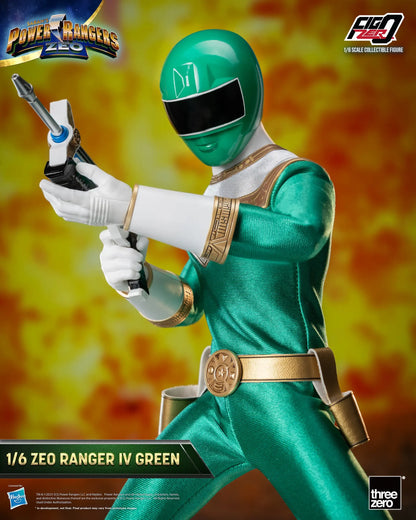 Power Rangers Zeo FigZero 1/6 Zeo Power Ranger IV Green