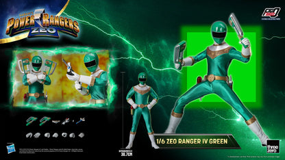 Power Rangers Zeo FigZero 1/6 Zeo Power Ranger IV Green