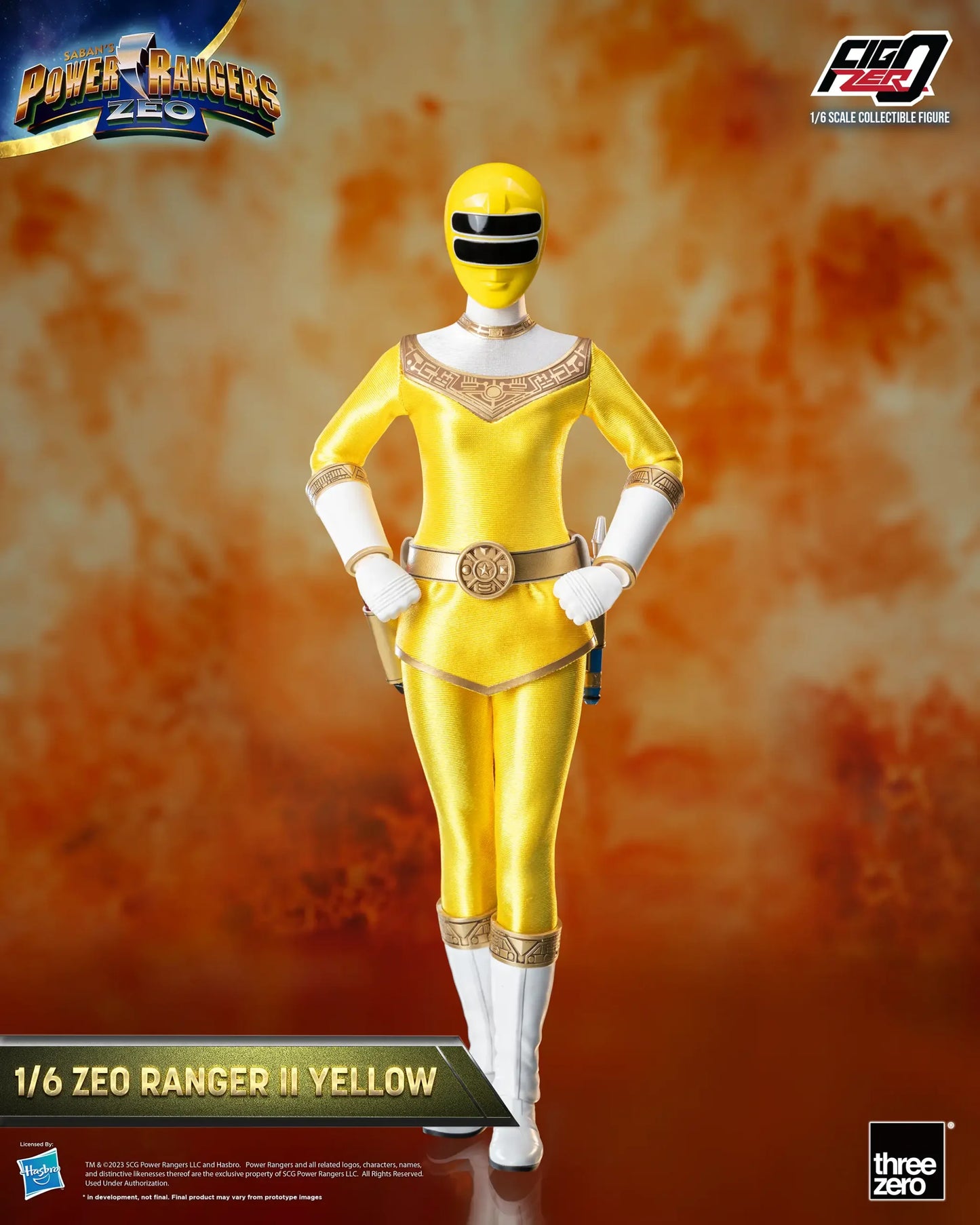 Power Rangers Zeo FigZero 1/6 Zeo Power Ranger II Yellow