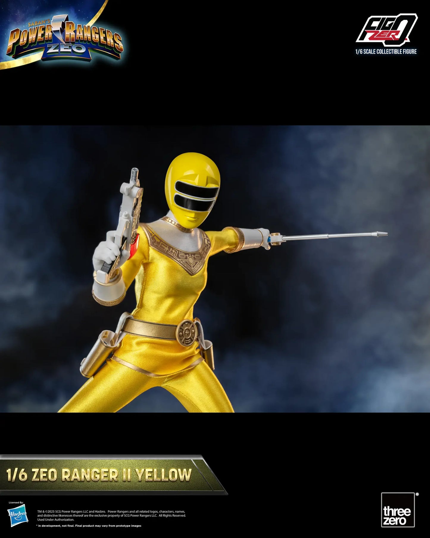 Power Rangers Zeo FigZero 1/6 Zeo Power Ranger II Yellow