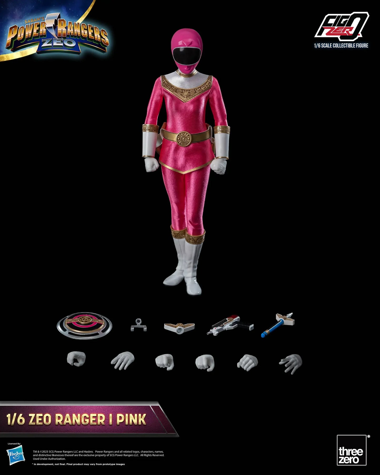 Power Rangers Zeo FigZero 1/6 Zeo Power Ranger I Pink