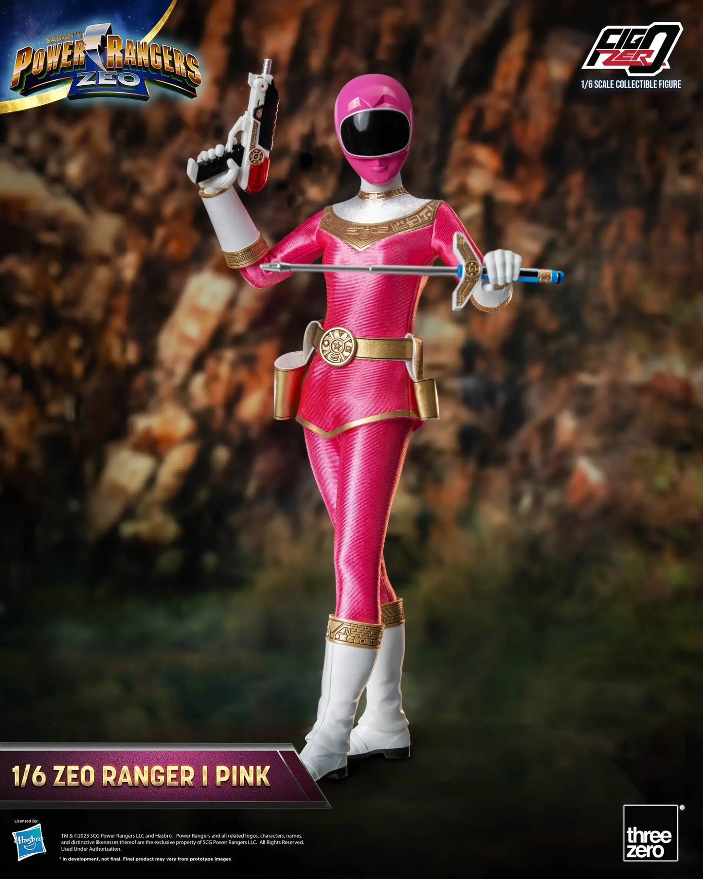 Power Rangers Zeo FigZero 1/6 Zeo Power Ranger I Pink