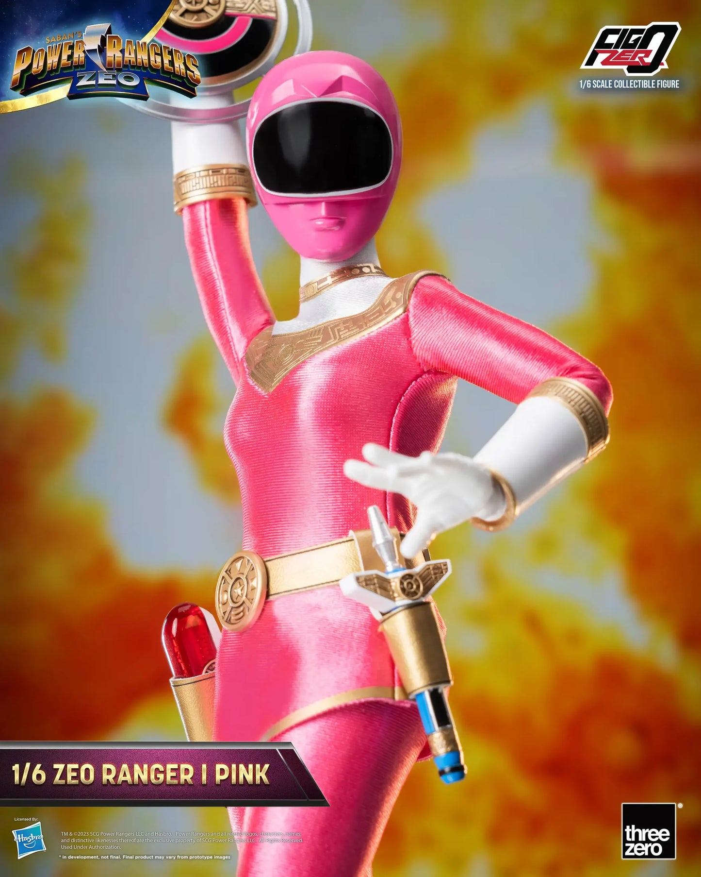 Power Rangers Zeo FigZero 1/6 Zeo Power Ranger I Pink