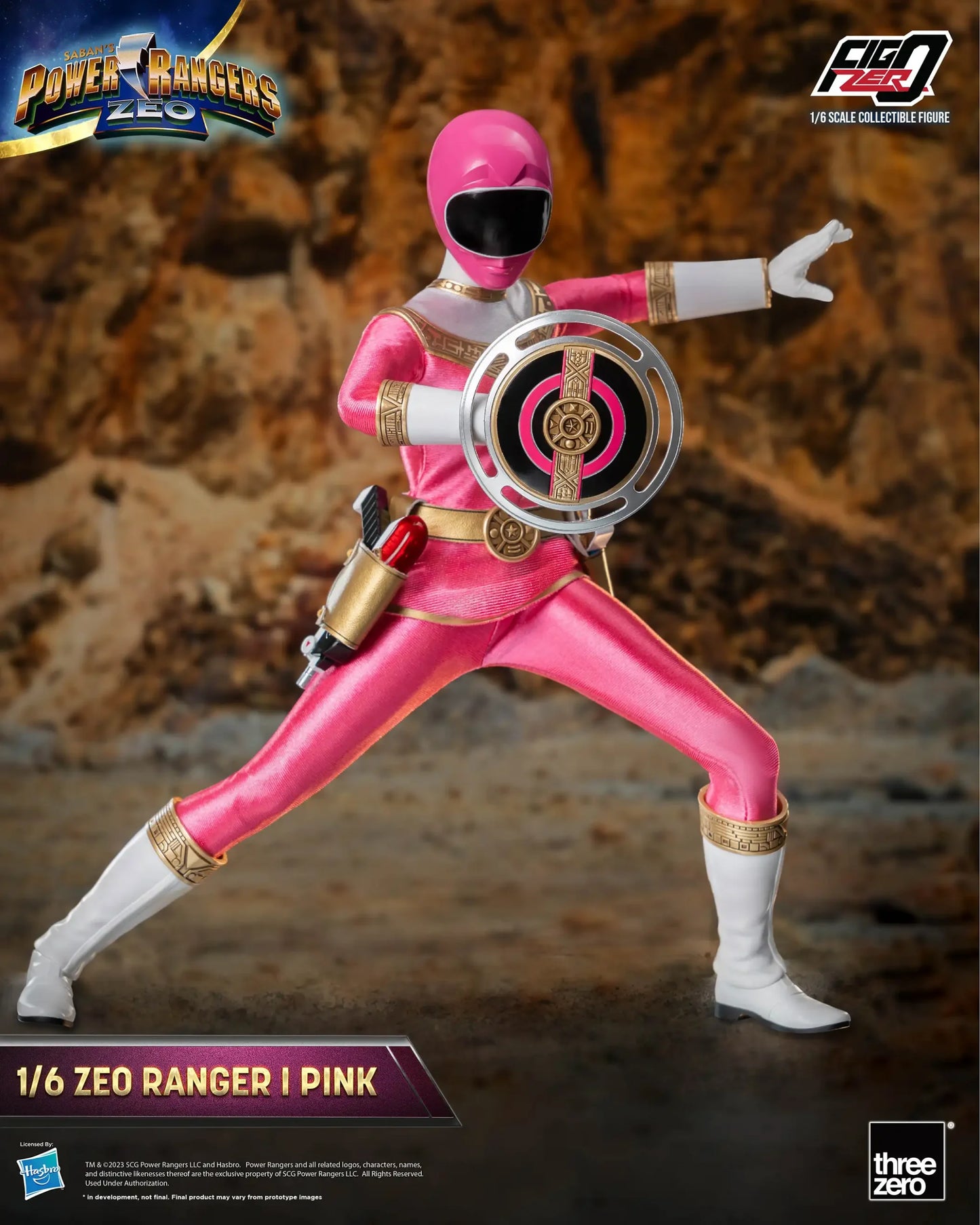 Power Rangers Zeo FigZero 1/6 Zeo Power Ranger I Pink