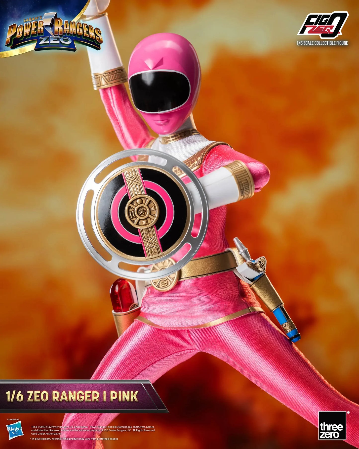 Power Rangers Zeo FigZero 1/6 Zeo Power Ranger I Pink