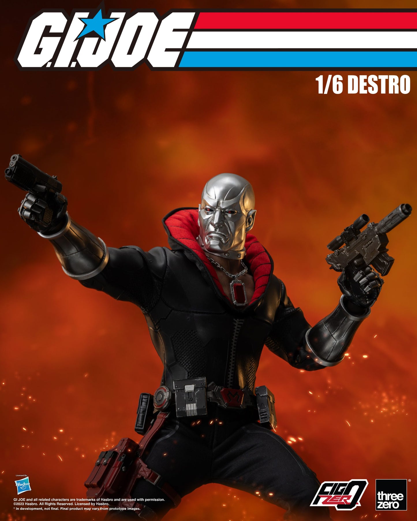 G.I. Joe FigZero 1/6 Destro