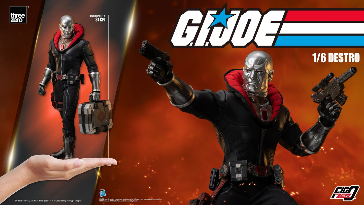 G.I. Joe FigZero 1/6 Destro