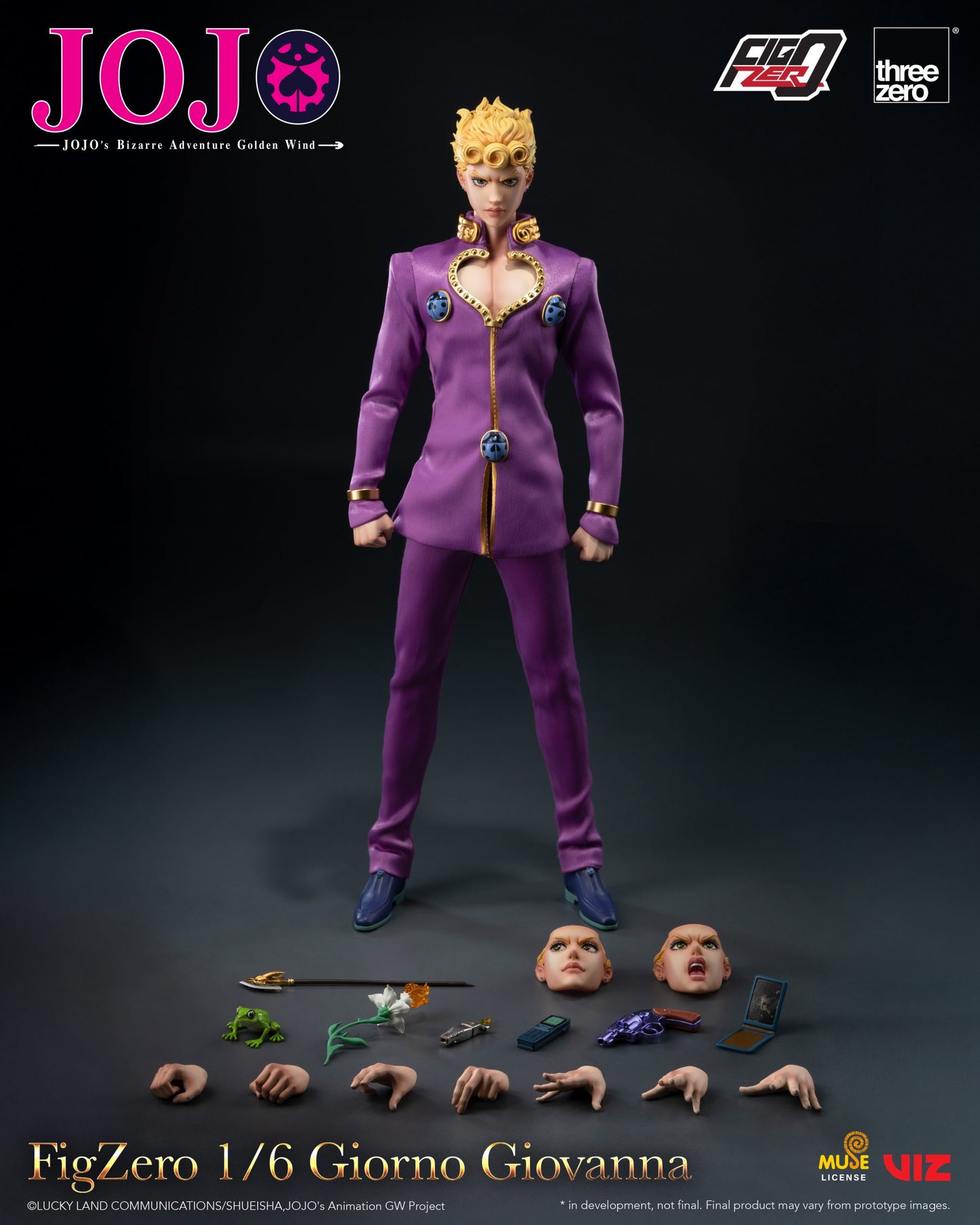 JOJO’s Bizarre Adventure: Golden Wind FigZero 1/6 Giorno Giovanna
