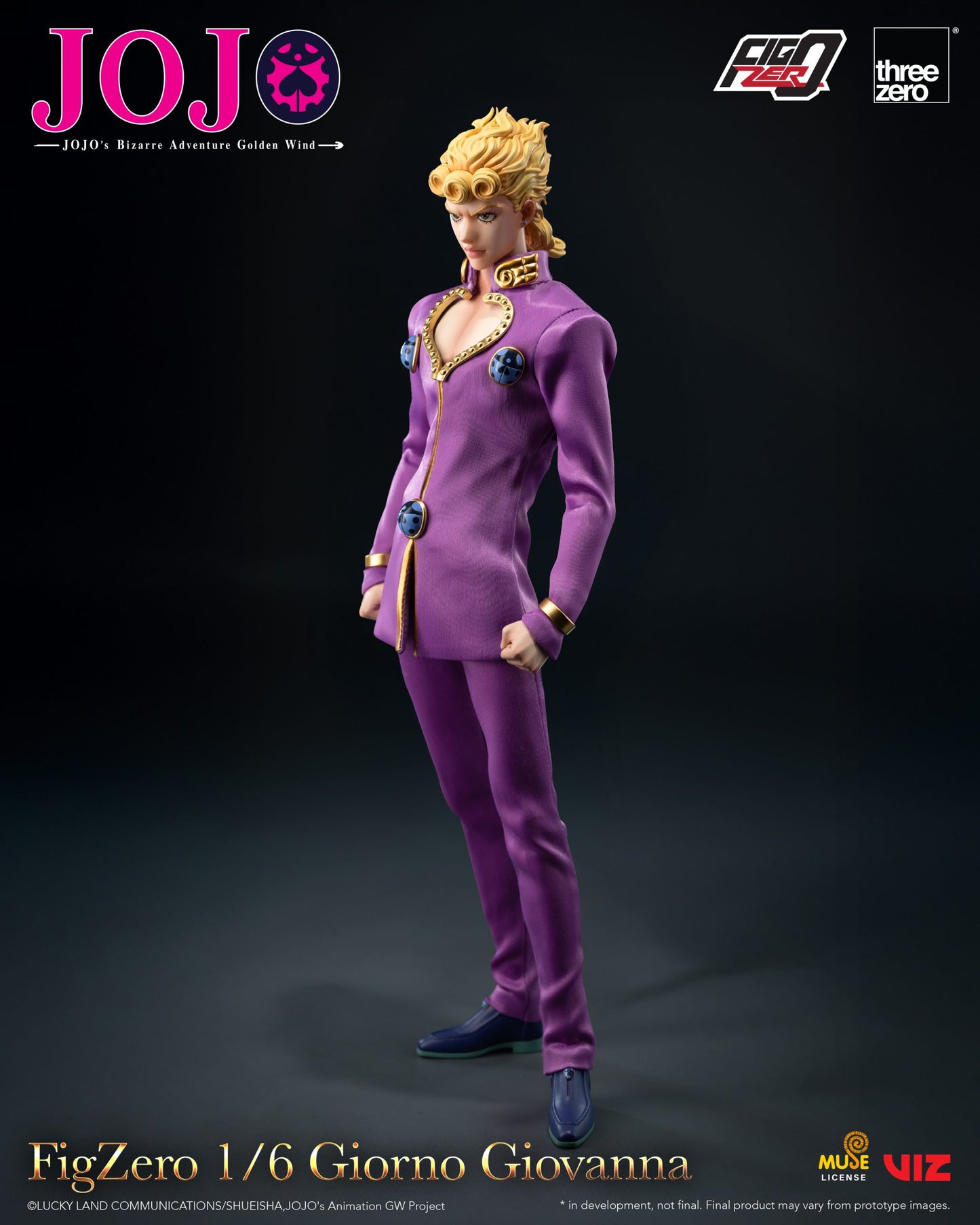 JOJO’s Bizarre Adventure: Golden Wind FigZero 1/6 Giorno Giovanna