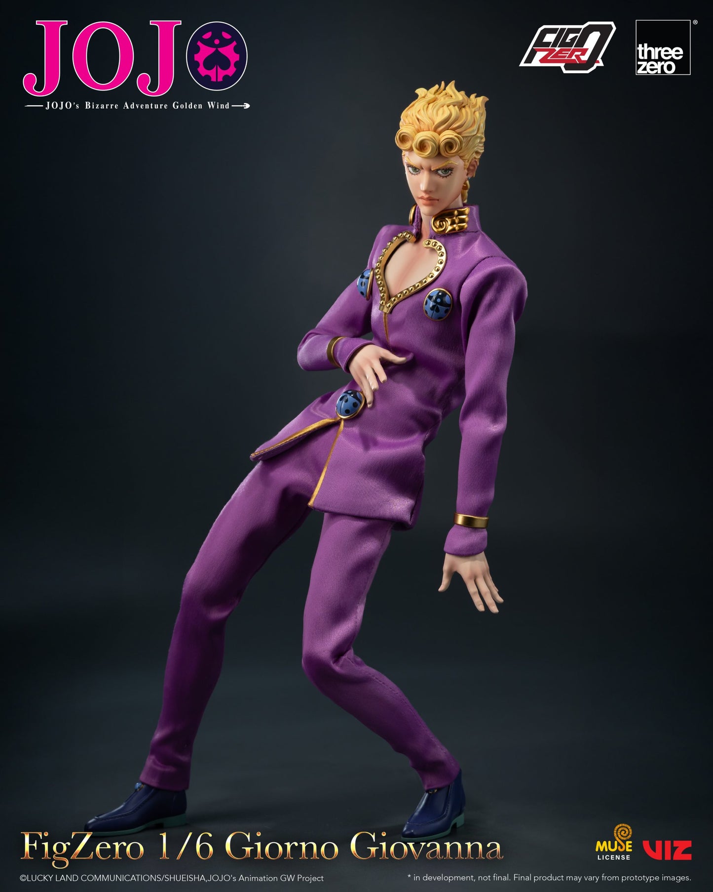 JOJO’s Bizarre Adventure: Golden Wind FigZero 1/6 Giorno Giovanna