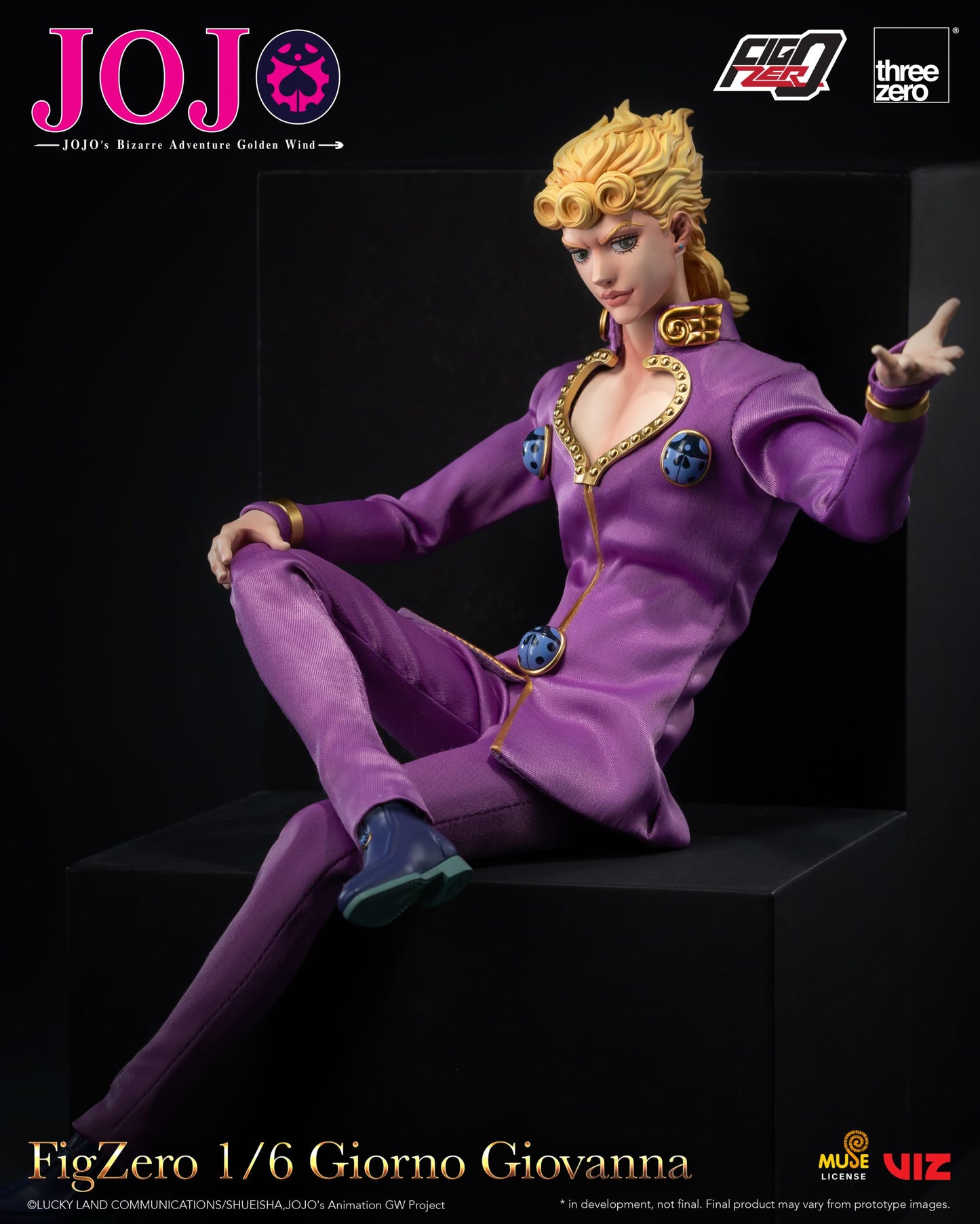 JOJO’s Bizarre Adventure: Golden Wind FigZero 1/6 Giorno Giovanna