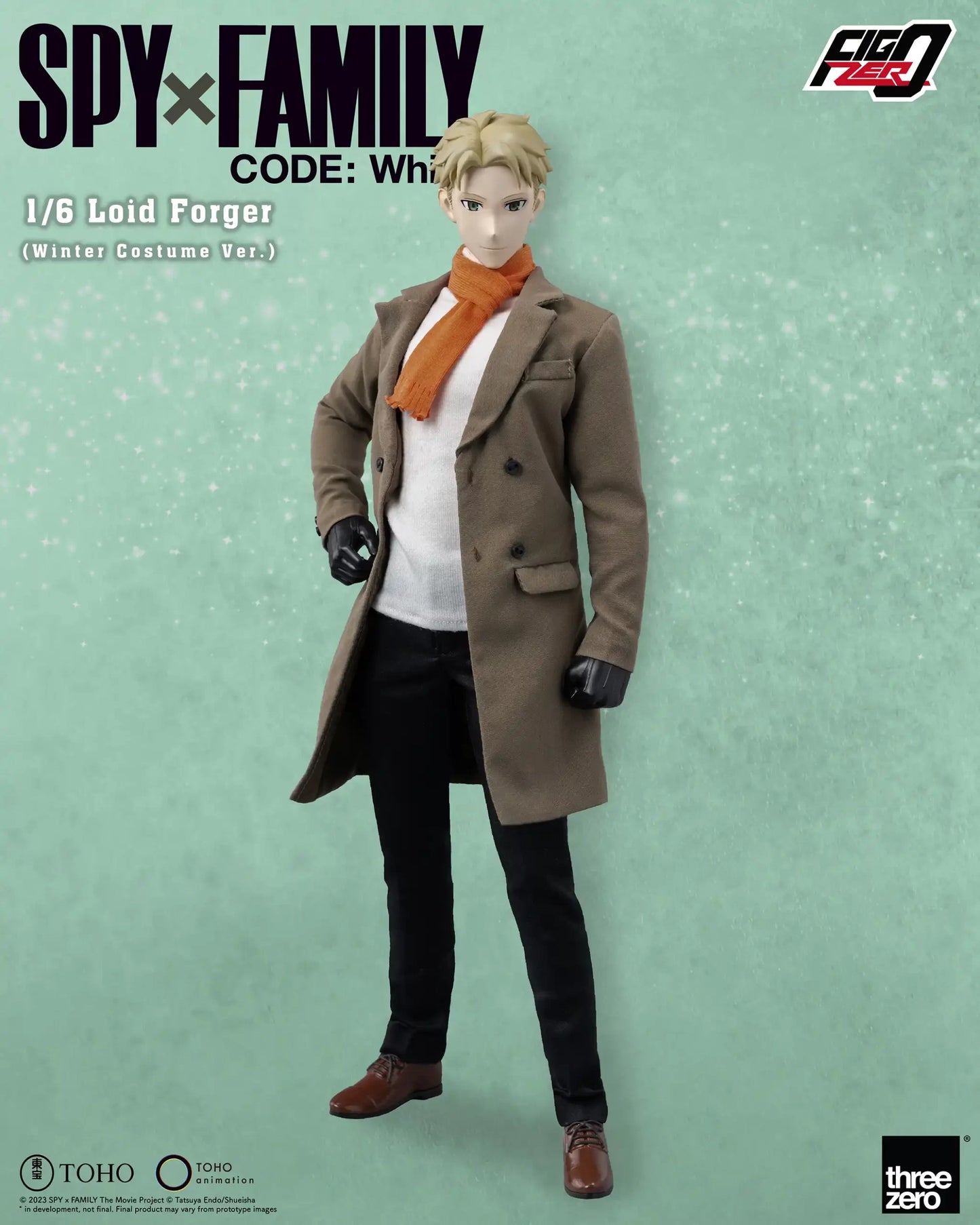 SPY×FAMILY CODE: White FigZero 1/6 Loid Forger (Winter Costume Ver.)