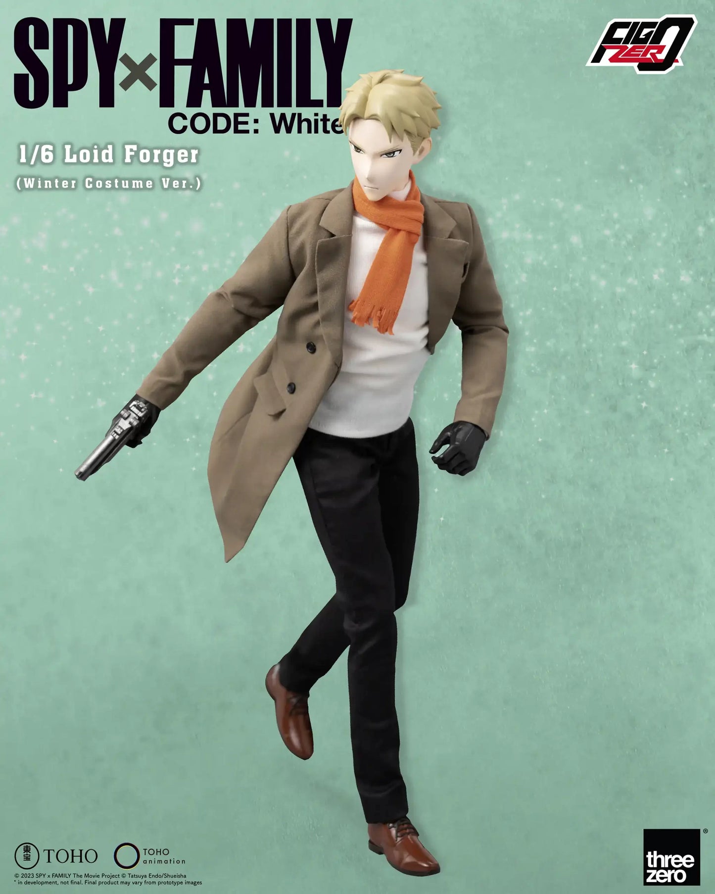 SPY×FAMILY CODE: White FigZero 1/6 Loid Forger (Winter Costume Ver.)