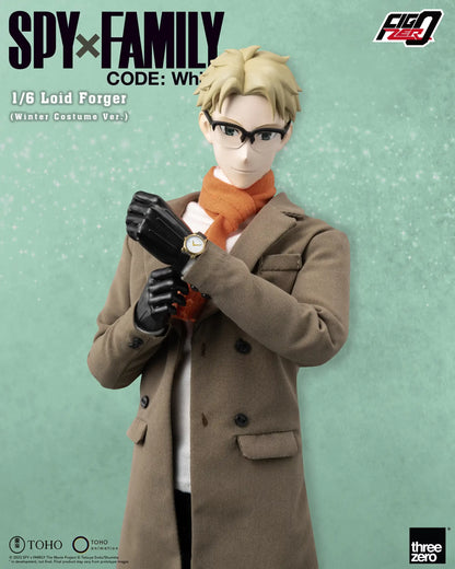 SPY×FAMILY CODE: White FigZero 1/6 Loid Forger (Winter Costume Ver.)