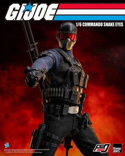 G.I. Joe FigZero 1/6 Commando Snake Eyes