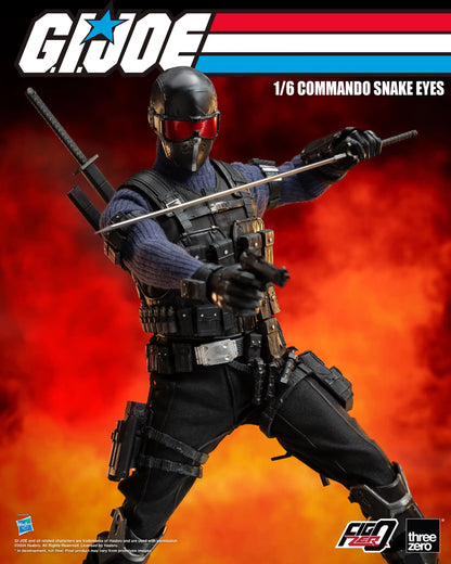 G.I. Joe FigZero 1/6 Commando Snake Eyes