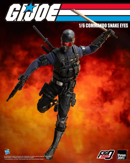 G.I. Joe FigZero 1/6 Commando Snake Eyes