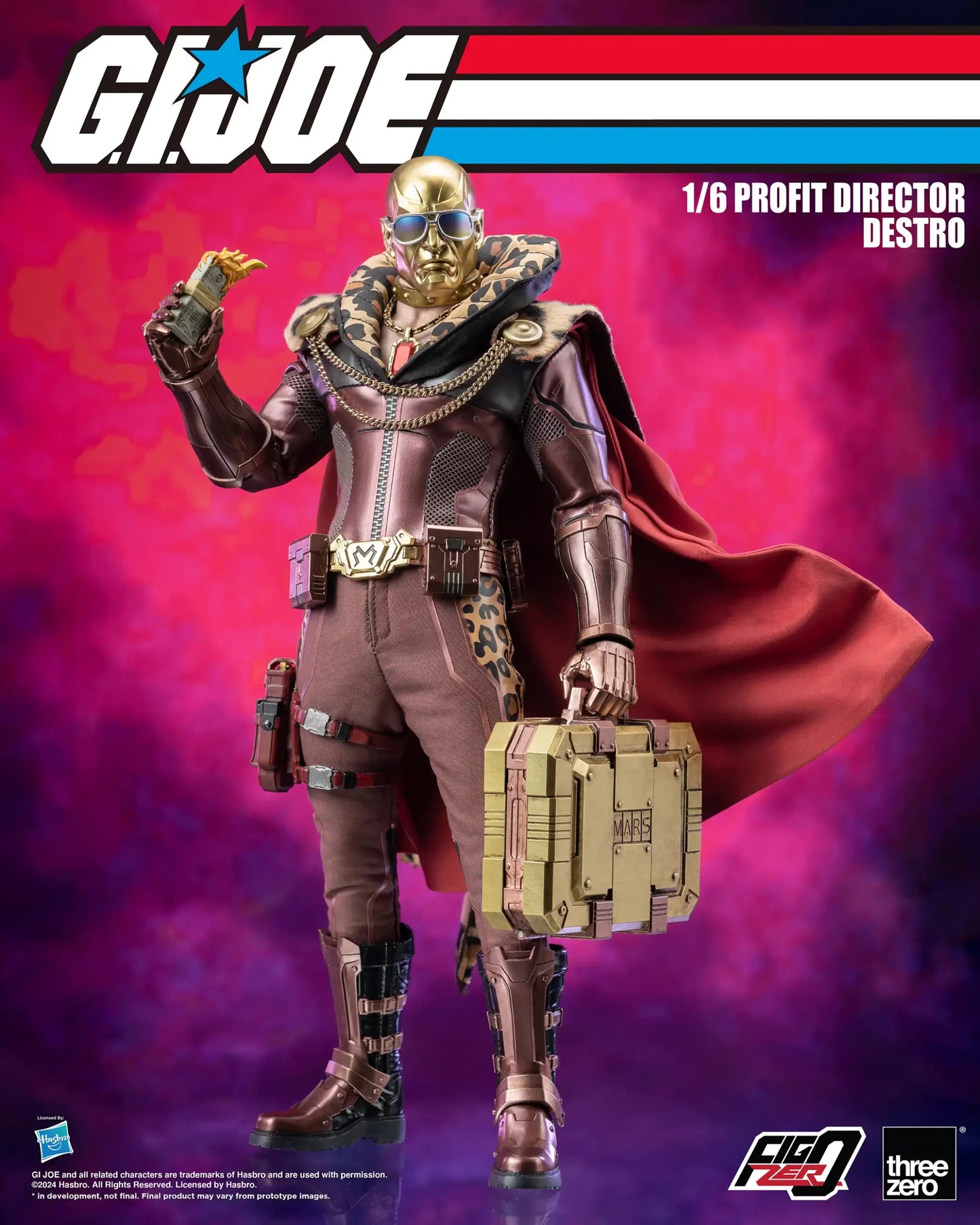 G.I. Joe FigZero 1/6 Profit Director Destro